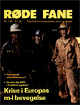 Forside Røde Fane nr 7, 1980