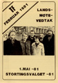 Tjen folket februar 1981
