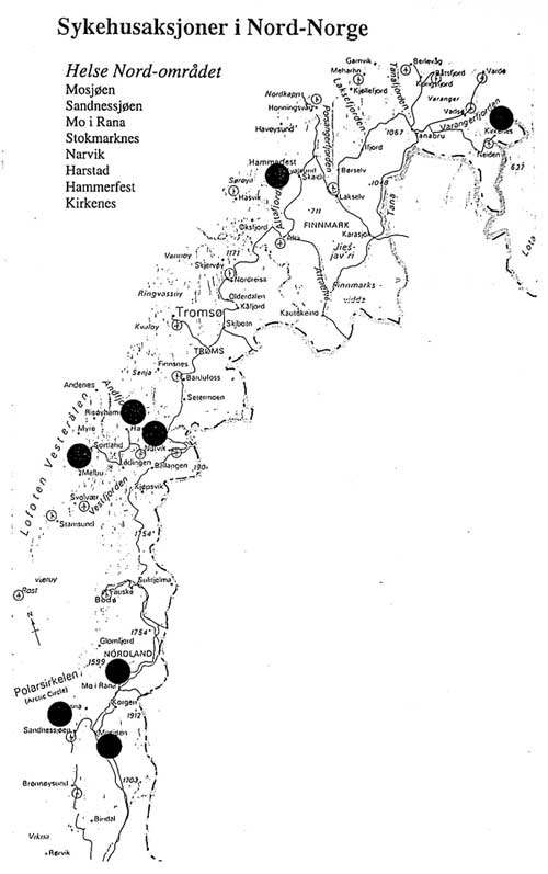 Sjukehusaksjoner i Nord-Norge