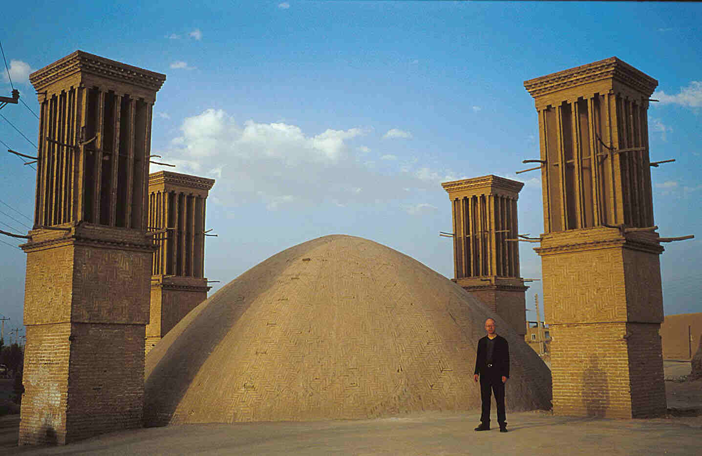 Foto: Fra &oslash;rkenbyen Yazd i Iran